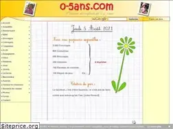 Sites similar to 0-5ans.com