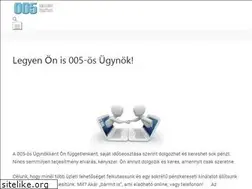 Sites similar to 005.hu