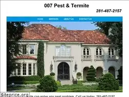 Sites similar to 007pest.com