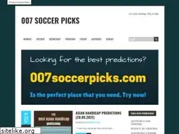 Sites similar to 007soccerpicks.info