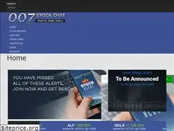Sites similar to 007stockchat.com