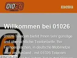 Sites similar to 01026telecom.de