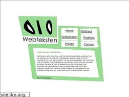 Sites similar to 010webteksten.nl