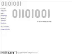 Sites similar to 01101001.com