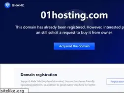 Sites similar to 01hosting.com