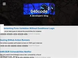Sites similar to 040code.github.io