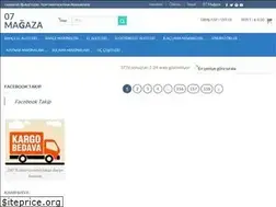 Sites similar to 07magaza.com