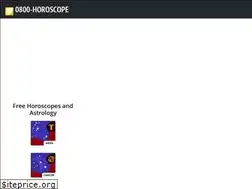 Sites similar to 0800-horoscope.com