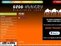 Sites similar to 0800hungry.org
