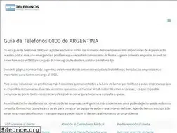 Sites similar to 0800telefono.com