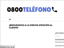 Sites similar to 0800telefono.net