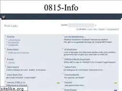 Sites similar to 0815-info.de