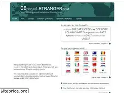 Sites similar to 08depuisletranger.com