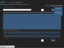Sites similar to 0bin.net