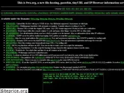 Sites similar to 0wx.es