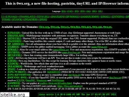 Sites similar to 0wx.org