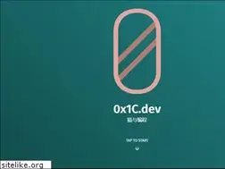 Sites similar to 0x1c.dev