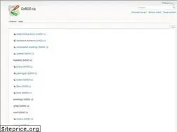 Sites similar to 0x800.cz