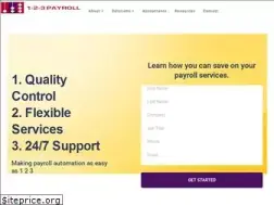 Sites similar to 1-2-3payroll.com