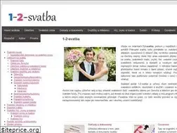 Sites similar to 1-2-svatba.cz