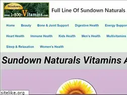 Sites similar to 1-800-vitamins.com