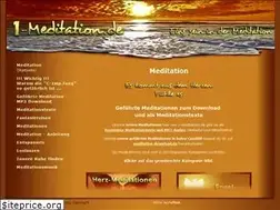 Sites similar to 1-meditation.de