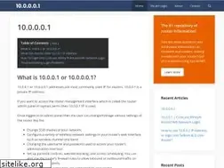 Sites similar to 10-0-0-0-1.in