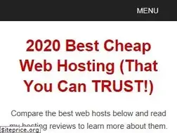 Sites similar to 10-cheapwebhosting.com