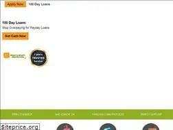 Sites similar to 100-day-cash-loans.com