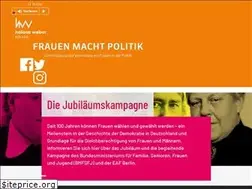 Sites similar to 100-jahre-frauenwahlrecht.de