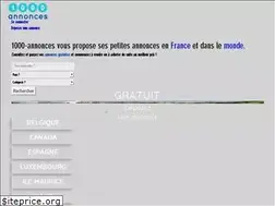 Sites similar to 1000-annonces.com