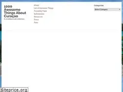 Sites similar to 1000awesomethingsaboutcuracao.com