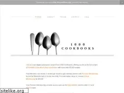 Sites similar to 1000cookbooks.com
