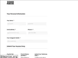 Sites similar to 1000familiesamazingstories.com