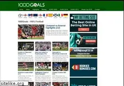 Sites similar to 1000goals.com