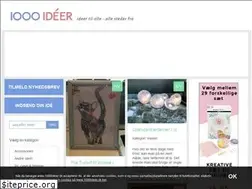 Sites similar to 1000ideer.dk