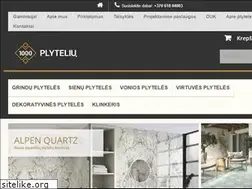 Sites similar to 1000plyteliu.lt