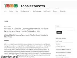 Sites similar to 1000projects.org