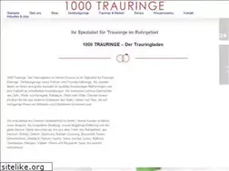 Sites similar to 1000trauringe.de