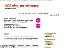 Sites similar to 1000vecicomeserou.cz