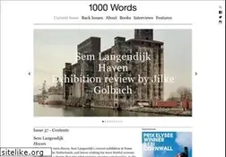 Sites similar to 1000wordsmag.com