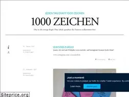 Sites similar to 1000zeichen.de