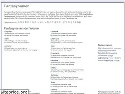 Sites similar to 1001-fantasynamen.de