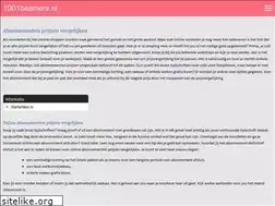 Sites similar to 1001beamers.nl