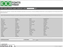 Sites similar to 1001fontsfree.com