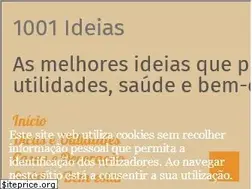 Sites similar to 1001ideias.pt