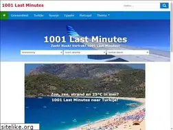 Sites similar to 1001lastminutes.nl