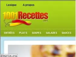 Sites similar to 1001recettes.net