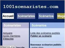 Sites similar to 1001scenaristes.com