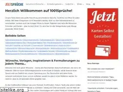 Sites similar to 1001sprueche.com
